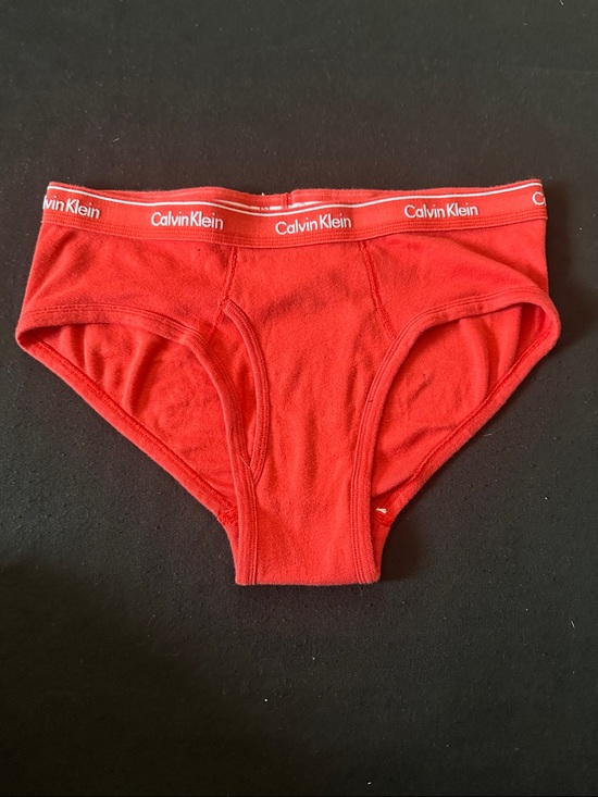 Calvin Klein Other - Calvin Klein Red Logo Waist Bikini Briefs